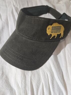 Pukka‎ Corduroy Resilience Buffalo Visor Hat dark Green One Size